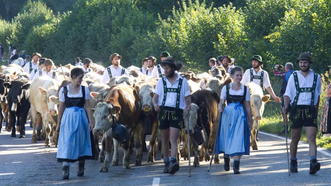 Fewo "Bergstift" Oberstaufen/Hoefen Appartement Buitenkant foto